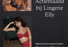 November actiemaand bij Lingerie Elly